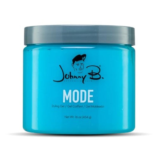 JOHNNY B. Mode Professional Hair Styling Gel, Long Lasting, Alcohol-free, No-flake formula