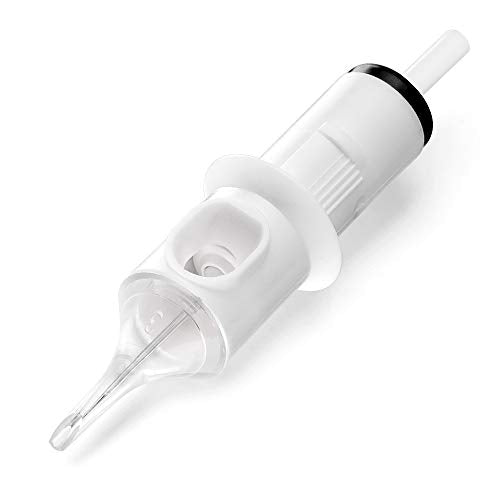 HAWINK 3RL Tattoo Needles Cartridge Bugpin 3 Round Liner X-Taper 50PCS with Membrane Professional Disposable EN05S-50-1003RL