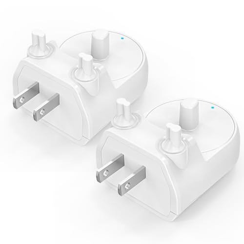 2-Pack Oral-B/ Braun Toothbrush Charger Base, Direct Plug-in | IPX7 Waterproof