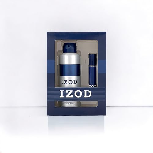 Izod Blue Legacy Navy Blue Eau De Toilette & Body Spray Set for Men