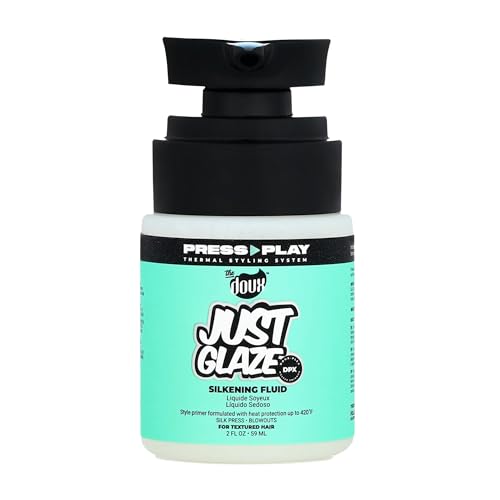 Doux JUST GLAZE Silkening Blowout Primer & Heat Protectant 4oz