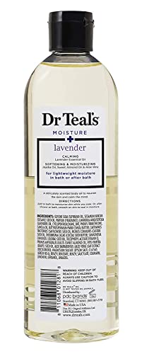 Dr Teal's Bath & Body Oil Gift Set - Lavender & Shea Butter, 2 Pack
