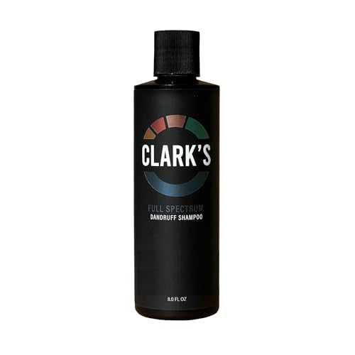 Clark's 0.5% Coal Tar & 3% Salicylic Acid Dandruff Shampoo 8 Fl Oz Pack of 1