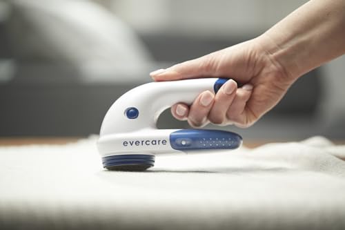 Evercare Large Fabric Shaver - Battery Operated Lint Remover for Clothing