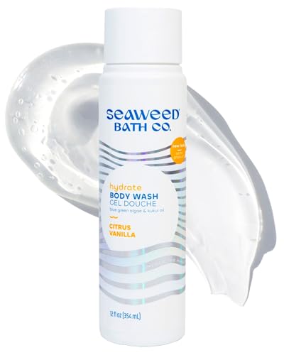 Hydrating Citrus Vanilla Body Wash - Vegan, Paraben & Sulfate Free, 12 oz