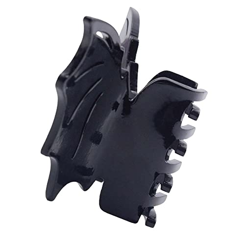 Kreepsville 666 Black Bat Claw Clip - Gothic Horror Hair Accessory
