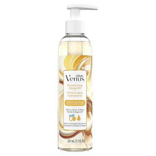 Gillette Venus Moisturizing Shave Oil - Vanilla & Honey, 7.7 oz