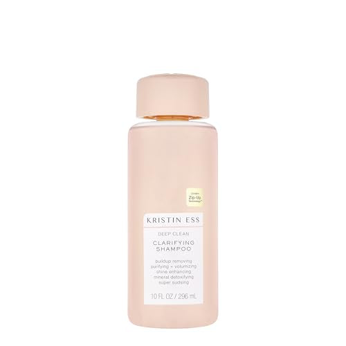 Kristin Ess Deep Clean Clarifying Shampoo for Oily Hair - Vegan, Sulfate Free Treatment