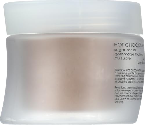 GIOVANNI Hot Chocolate Sugar Body Scrub, 9 Oz - Gentle Exfoliant