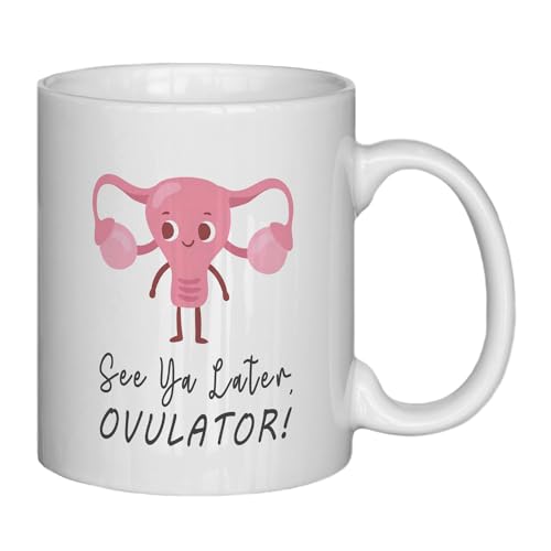 NATSUNO Hysterectomy Mug - 11oz Double-Sided Coffee Cup