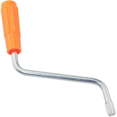 Replacement Pasta Maker Handle and Table Clip Set - Orange