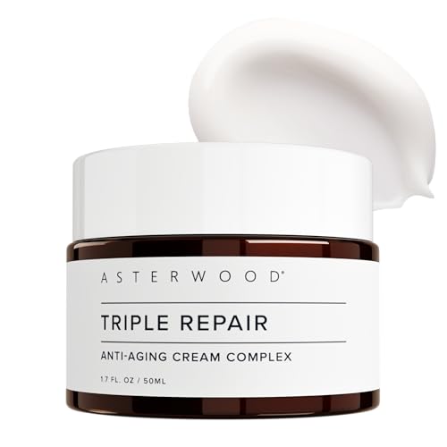 Asterwood Triple Repair Peptide Cream 1.7 Fl Oz | Anti-Aging & Hydrating
