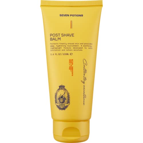 Seven Potions Post Shave Balm for Men - Hydrating, Soothing Formula