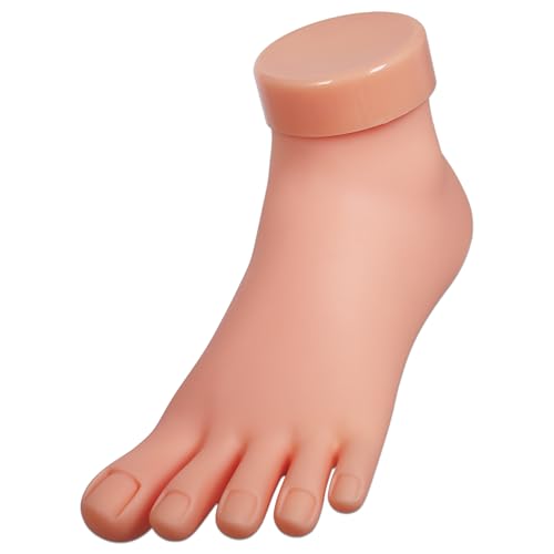 Venuse Practice Foot Model - Flexible Silicone Nail Art Training Foot