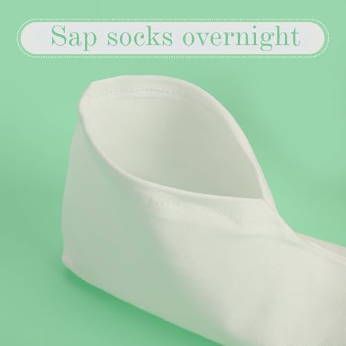 Gjinxi Moisturizing Socks for Dry Feet - Cotton Spa Socks