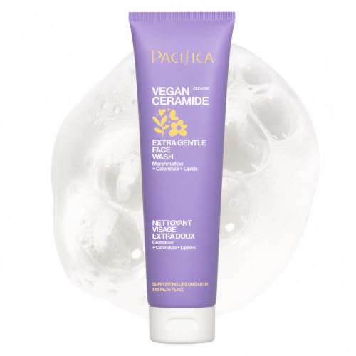Pacifica Gentle Face Wash for Sensitive Skin - Vegan & Fragrance-Free