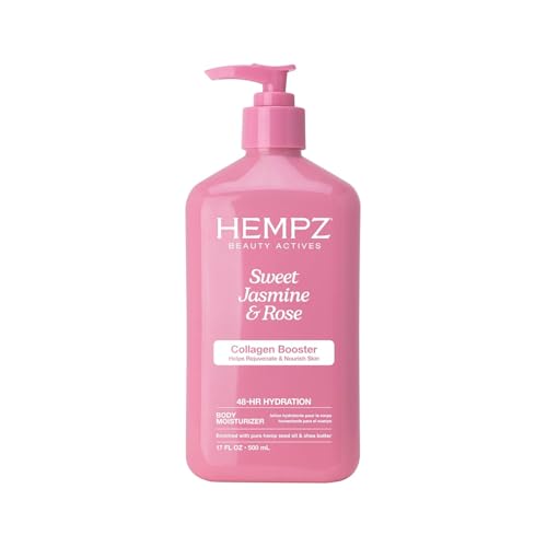 Hempz Jasmine & Rose Moisturizing Body Lotion - 17 Fl Oz