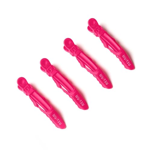 RevAir Professional Hair Sectioning Clips - Alligator Jaw Styling Set (4)