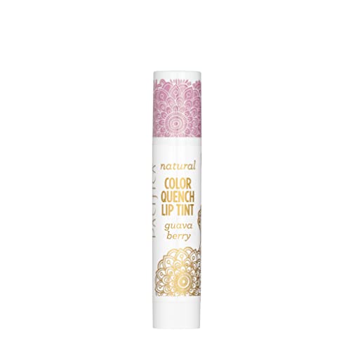 Pacifica Color Quench Tinted Lip Balm Set - Guava Berry, Vegan Moisturizer