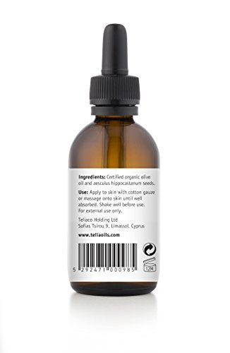 Teliaoils Triple-Infused Horse Chestnut Oil for Varicose Veins, 50ml