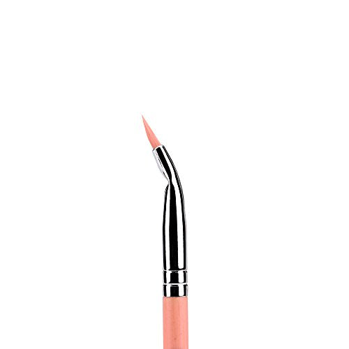 BDELLIUM TOOLS Pink Bamboo Eyeliner Brush 708 - Eco-Friendly Synthetic Fibers, 1 Pack