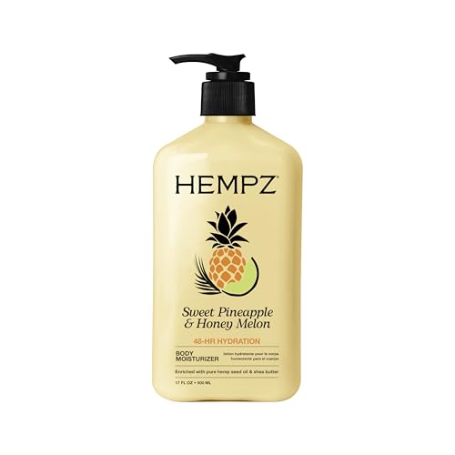 Hempz Sweet Pineapple & Honey Melon Herbal Moisturizing Body Lotion 17 Fl Oz