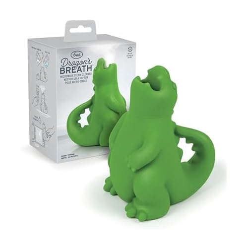 Fred's Dragon's Breath Microwave Steam Cleaner - BPA-Free Silicone