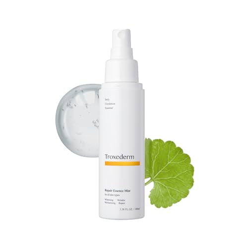 TROXEDERM Repair Essence Toner Mist 3.38 Fl.oz Korean Hydrating Facial Spray with Niacinamide & Centella Asiatica