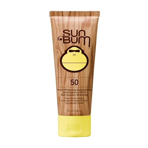 Sun Bum SPF 50 Sunscreen Lotion - Travel Size 3 oz, Moisturizing