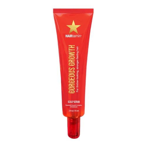 HAIRtamin Gorgeous Growth Scalp Serum for Thicker, Stronger Hair