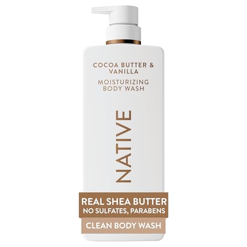 Native Moisturizing Body Wash with Shea Butter - 24-Hour Hydration