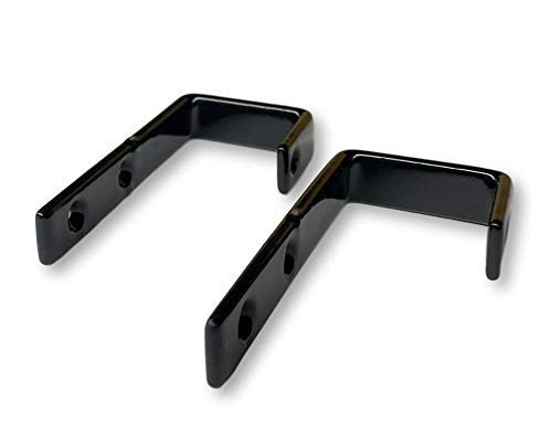 Upholstery Bunk Bed Ladder Hooks - Set of 2, Vinyl Coated, 9/16" Width