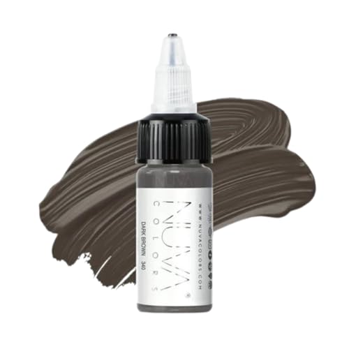 Nuva Scalp Micro-Pigmentation Ink - Dark Brown, Vegan, USA-Made