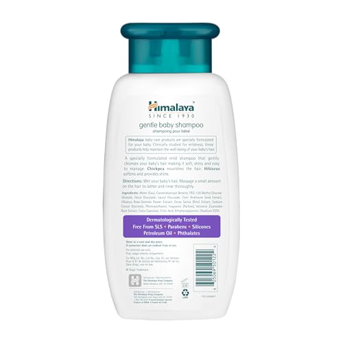 Himalaya Gentle Baby Shampoo - No Tears Formula, 6.76 oz