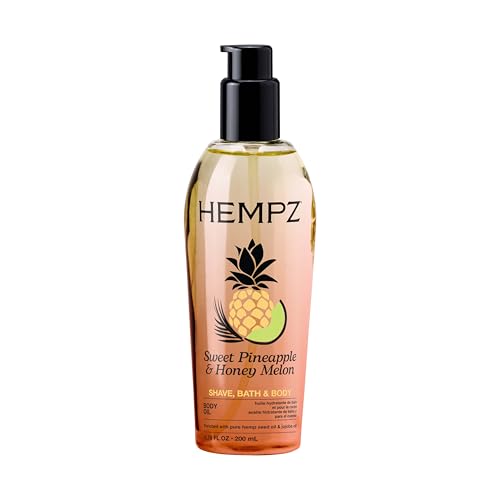 Hempz Sweet Pineapple & Honey Melon Body Oil - 6.76 Fl Oz