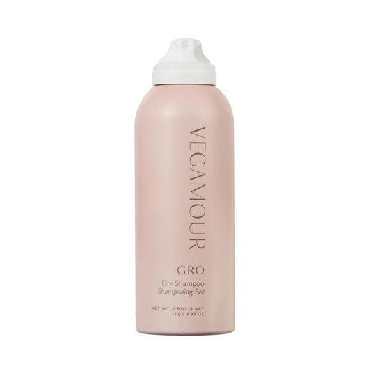 VEGAMOUR GRO Dry Shampoo - Volumizing Spray for Thicker, Fuller Hair | Natural Citrus Scent