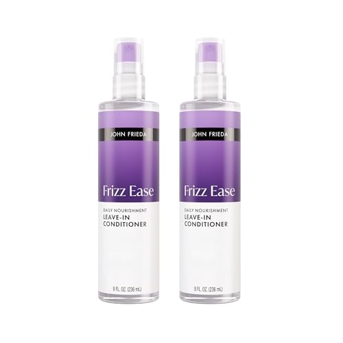 John Frieda Frizz Ease Leave-In Conditioner - New Packaging, 8 fl oz, 2 pk | Frizz Control & Detangling