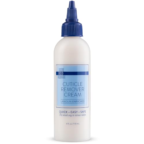 Blue Cross Cuticle Remover Cream - Moisturizing Nail Softener, 4oz
