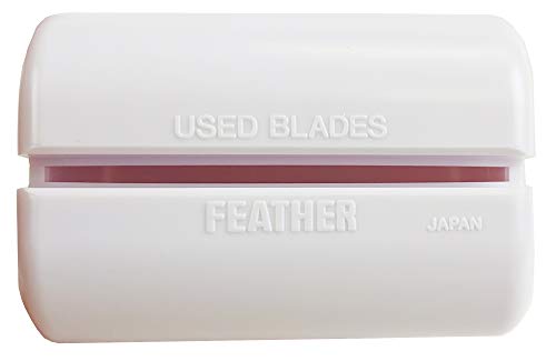 Feather Razor Disposal Case 1 Count - Safe Blade Holder for Feather Razors