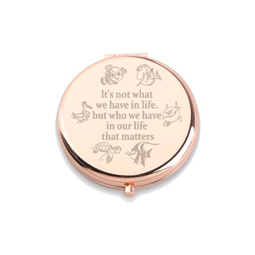 WUSUANED Nemo Makeup Mirror - Cartoon Dory Gift for Fish Lovers