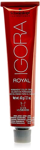 Schwarzkopf Igora Royal Hair Color 9-7 Extra Light Copper Blonde - 60g