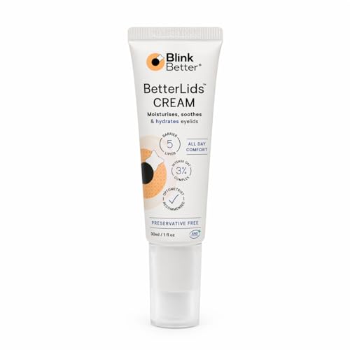 BlinkBetter Restore Eyelid Cream for Dry, Itchy & Sensitive Skin (1 fl oz)