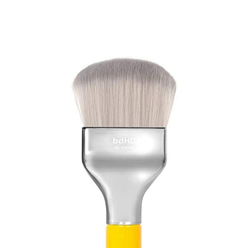 Bdellium Tools Large Rounded Double Dome Blender Brush - Vegan Synthetic Fibers for Foundation Application