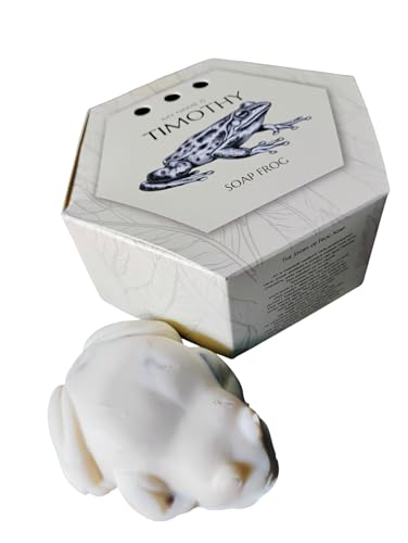 Frog Soap with Cedarwood & Sandalwood - Vegan Bath Soap 3.5oz