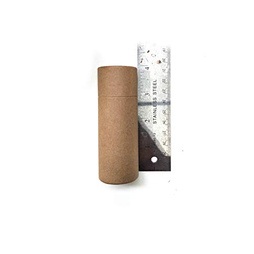 Empty Cardboard Deodorant Containers - 2.0 oz Push-Up Tubes (6-Pack)