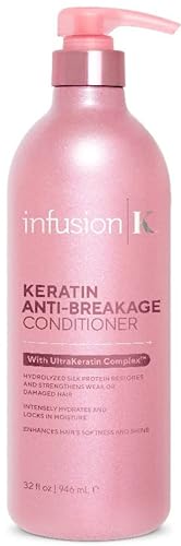 Infusion K Keratin Anti-Breakage Hair Conditioner 32oz - Strengthen & Hydrate