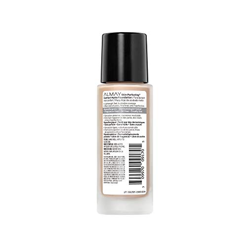 Almay Skin Perfecting Comfort Matte Foundation, Cool Nude - 1 Fl Oz