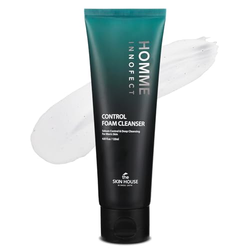The Skin House Homme Innofect Face Wash 4.05 fl. oz | Oil Control Cleanser for Men