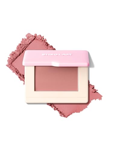 SHEGLAM Dream Touch Blush Powder - 018 Whipped Fig, Long-Lasting & Blendable