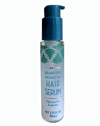 Trader Joe's Shea Butter Coconut Oil Hair Serum - Nourishing & Lightweight